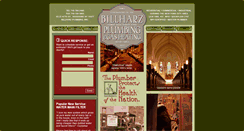 Desktop Screenshot of billharzplumbing.net